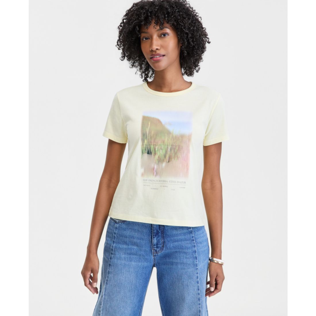 On 34th Women's Landscape Everyday Graphic Tee, Macy's Exclusive