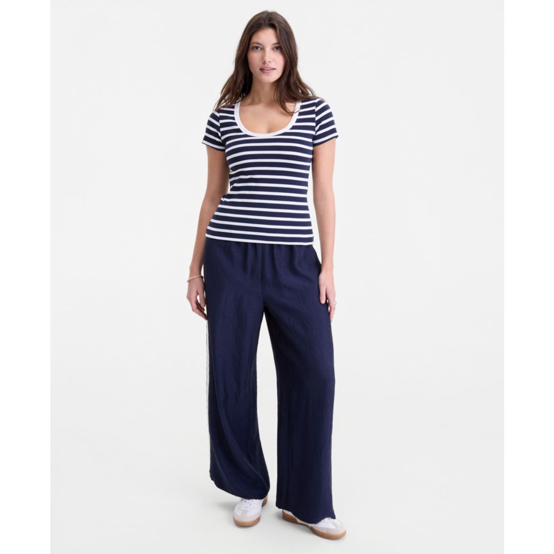 On 34th Women's Scoop-Neck Layering T-Shirt, Macy's Exclusive