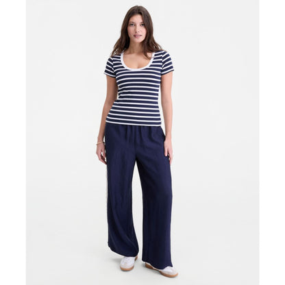 On 34th Women's Scoop-Neck Layering T-Shirt, Macy's Exclusive