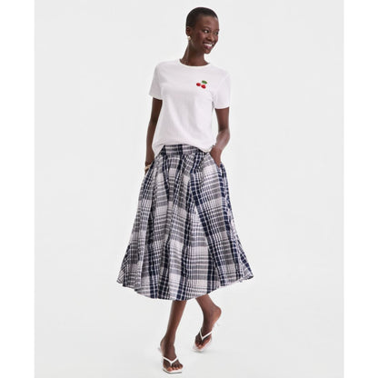 On 34th Women's Beaded Cherry Everyday T-Shirt, Macy's Exclusive