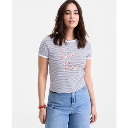 On 34th Women's Meet & Greet Graphic T-Shirt, Macy's Exclusive