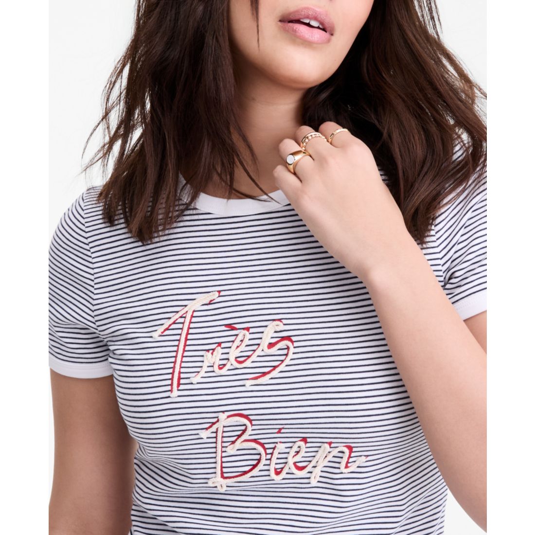 On 34th Women's Meet & Greet Graphic T-Shirt, Macy's Exclusive