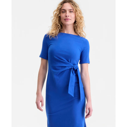 On 34th Women's Crewneck Wrap Tie Dress, Created for Macy's