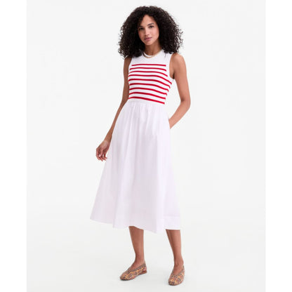 On 34th Women's Mixed-Media Sweater Midi Dress, Macy's Exclusive