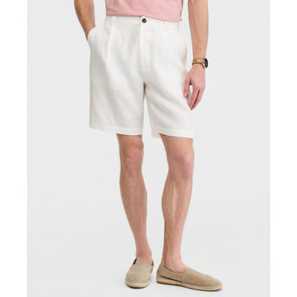 Club Room Men's Linen Pleated Shorts, Macy's Exclusive