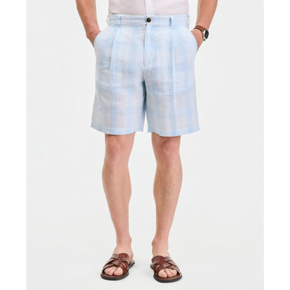 Club Room Men's Linen Pleated Shorts, Macy's Exclusive