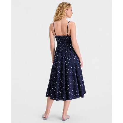On 34th Women's Square-Neck Seamed Fit & Flare Midi Dress, Macy's Exclusive