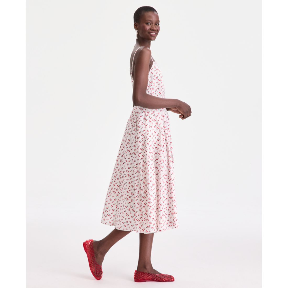 On 34th Women's Square-Neck Seamed Fit & Flare Midi Dress, Macy's Exclusive
