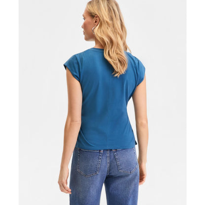 I.n.c. International Concepts Women's Cap-Sleeve V-Neck T-Shirt, Macy's Exclusive