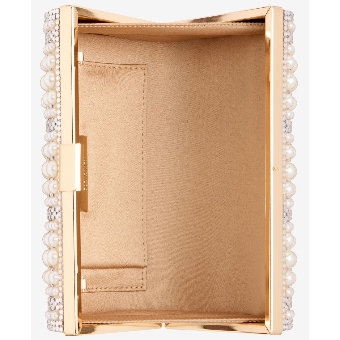 I.n.c. International Concepts Ranndi Crystal & Imitation Mini Pearl Clutch Handbag, Macy's Exclusive