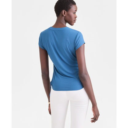 I.n.c. International Concepts Women's Side-Tie T-Shirt, Exclusively at Macy's