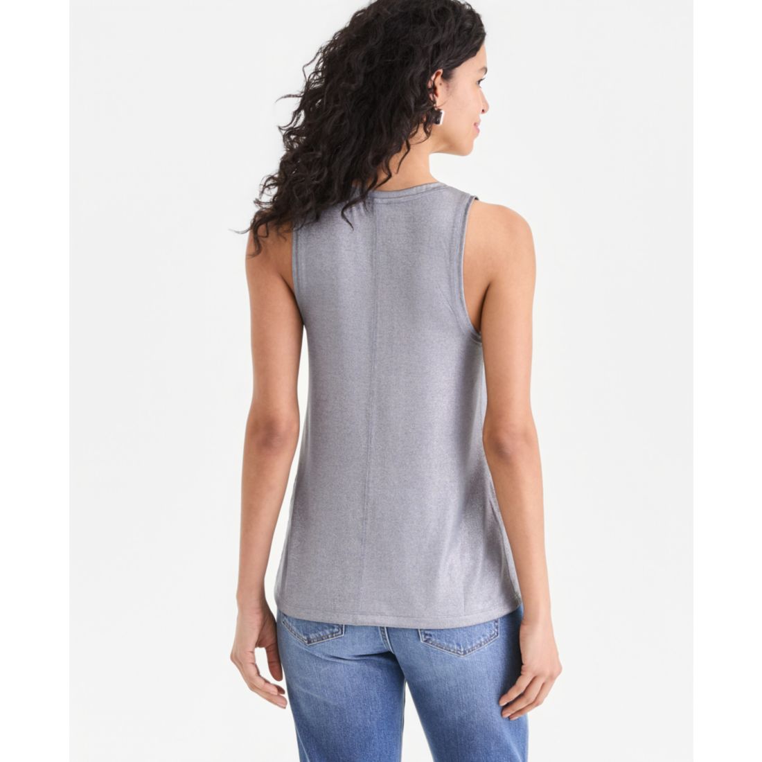 I.n.c. International Concepts Women's Shine Tank Top, Exclusively at Macy's