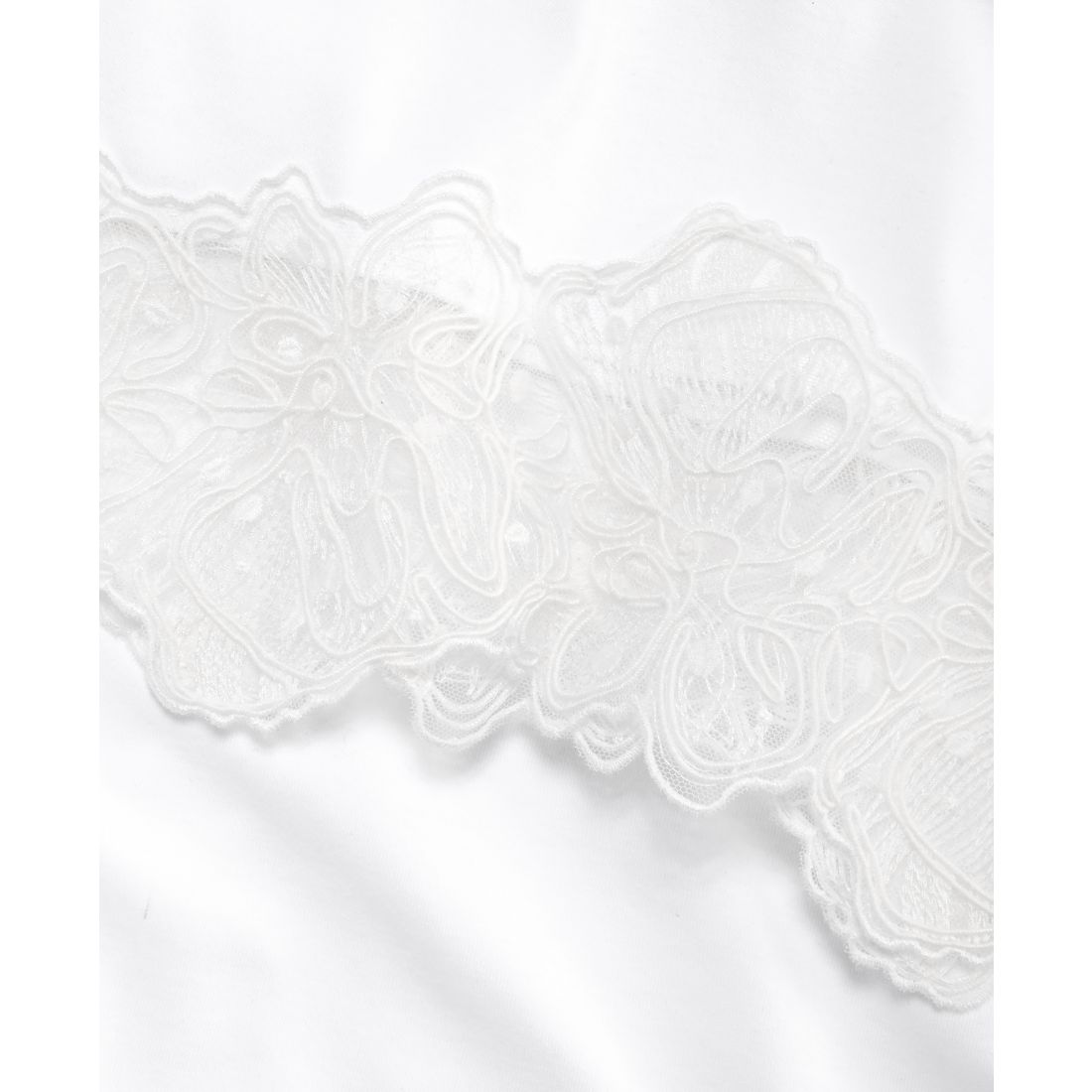 I.n.c. International Concepts Women's Lace-Trim Short Sleeve T-Shirt, Macy's Exclusive