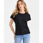 I.n.c. International Concepts Women's Lace-Trim Cotton T-Shirt, Macy's Exclusive