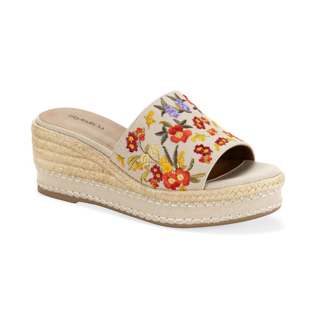 Style & Co Women's Hayess Wedge Sandals, Exclusively at Macy's