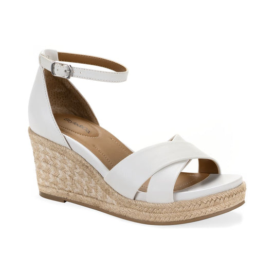 Style & Co. Women's Theaa X-Band Wedge Espadrilles Sandals, Macy's Exclusive