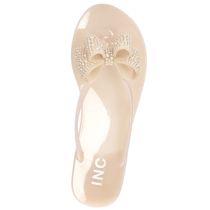 I.n.c. International Concepts Madena Bow Jelly Sandals, Created for Macy's