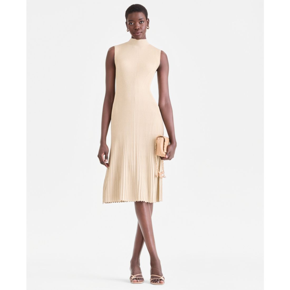 I.n.c. International Concepts Women's Cap-Sleeve Sweater Dress, Exclusively at Macy's