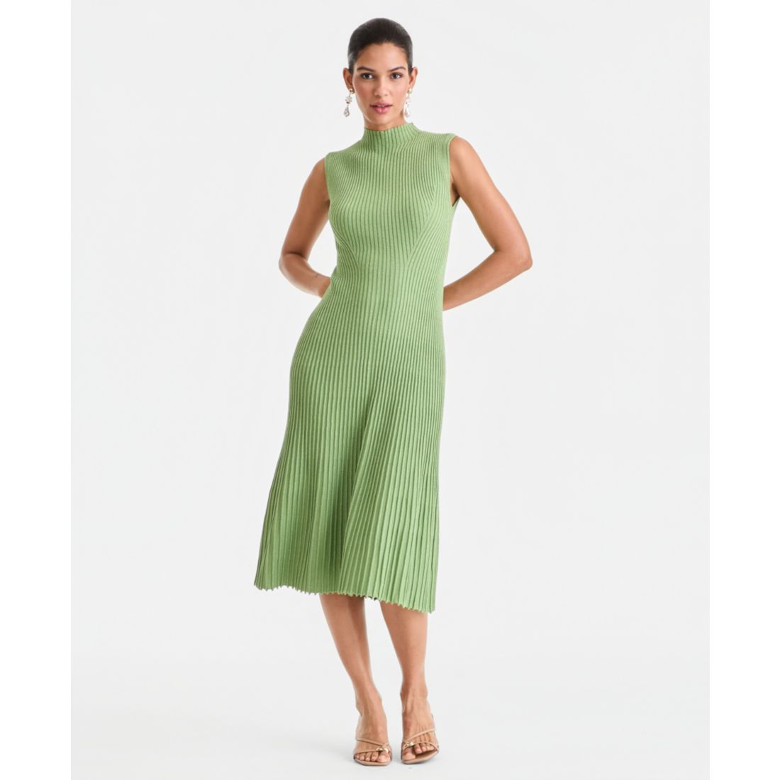 I.n.c. International Concepts Women's Cap-Sleeve Sweater Dress, Exclusively at Macy's