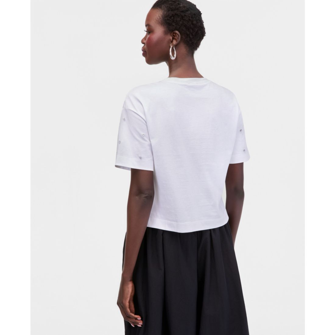 I.n.c. International Concepts Women's Embellished T-Shirt, Macy's Exclusive