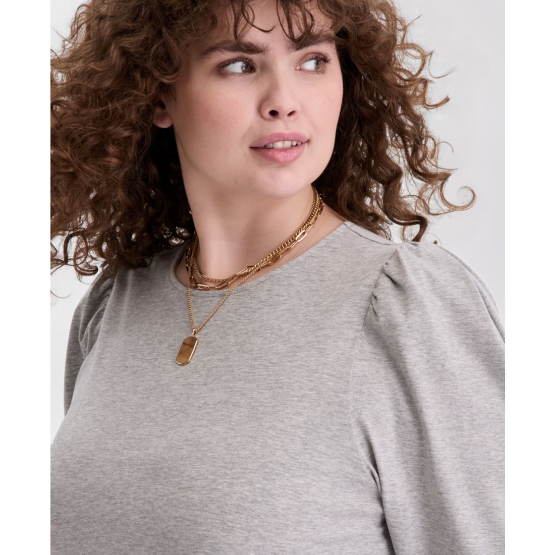 On 34th Trendy Plus Size Puff Sleeve Top, Macy's Exclusive