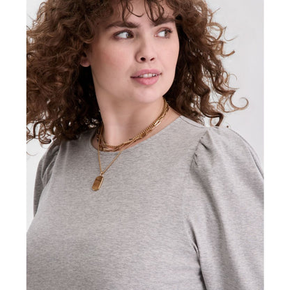 On 34th Trendy Plus Size Puff Sleeve Top, Macy's Exclusive