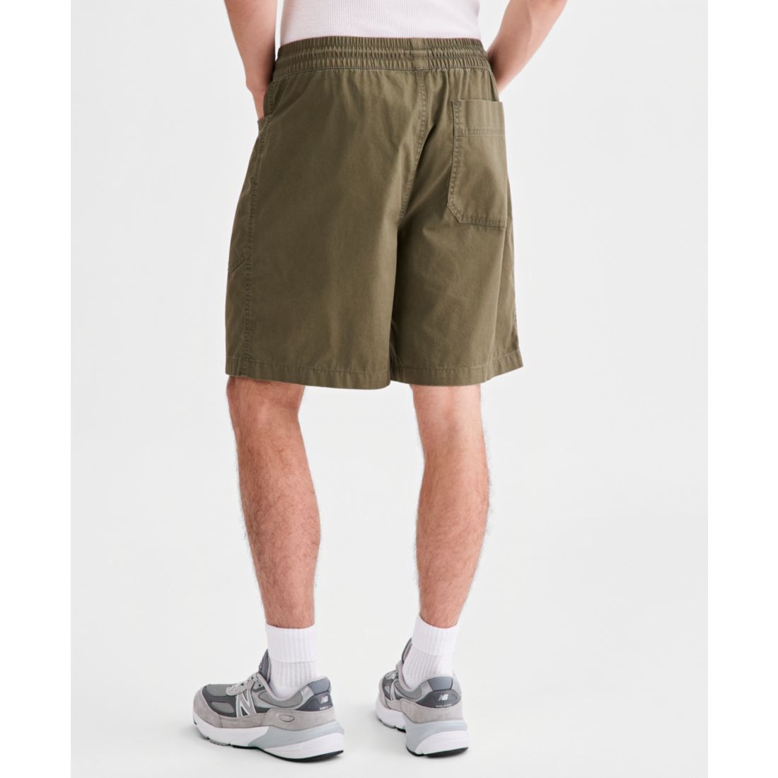 Sun + Stone Men's Josh Cotton 8" Pull-On Shorts, Macy's Exclusive