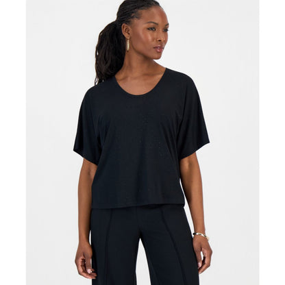 I.n.c. International Concepts Women's Embellished Dolman-Sleeve Top, Macy's Exclusive