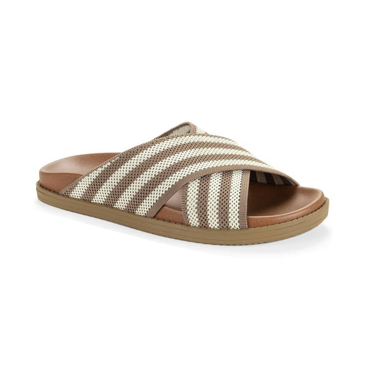 Style & Co Women's Roryy Knit X-Band Footbed Sandals, Macy's Exclusive