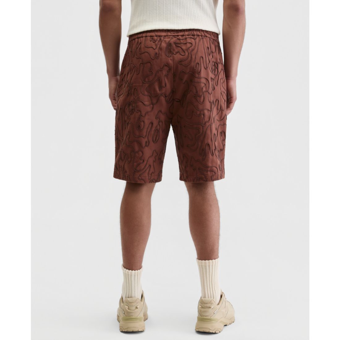Mode of One Men's Floral Embroidered Shorts, Exclusively at Macy's