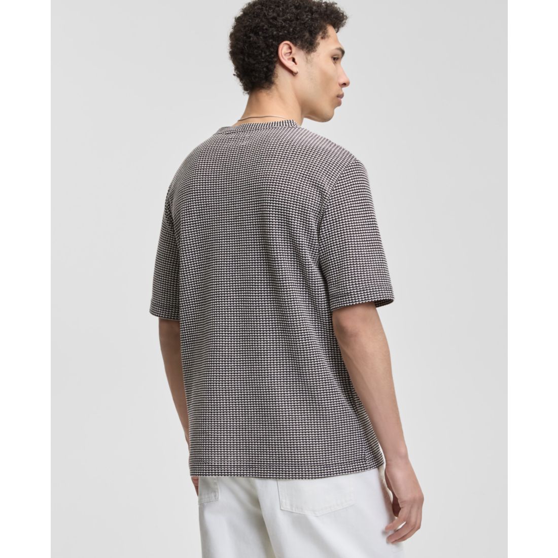Mode of One Men's Printed Relaxed Round-Neck T-Shirt, Macy's Exclusive