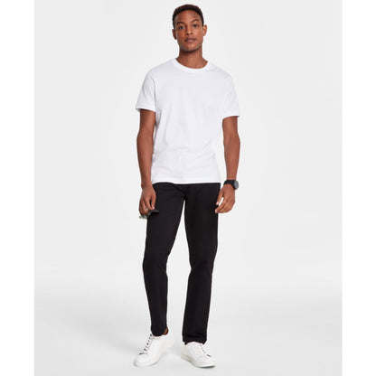 Alfani Men's Mercerized Cotton Short Sleeve Crewneck T-Shirt, Created for Macy's