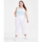 Style & Co Plus Size Mid-Rise Curvy Capri Jeans, Exclusively at Macy's