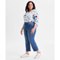Style & Co Plus Size Mid-Rise Curvy Capri Jeans, Exclusively at Macy's