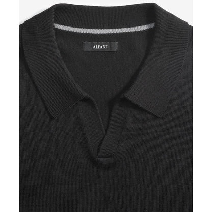 Alfani Men's Long-Sleeve Johnny Collar Merino Sweater, Created for Macy's