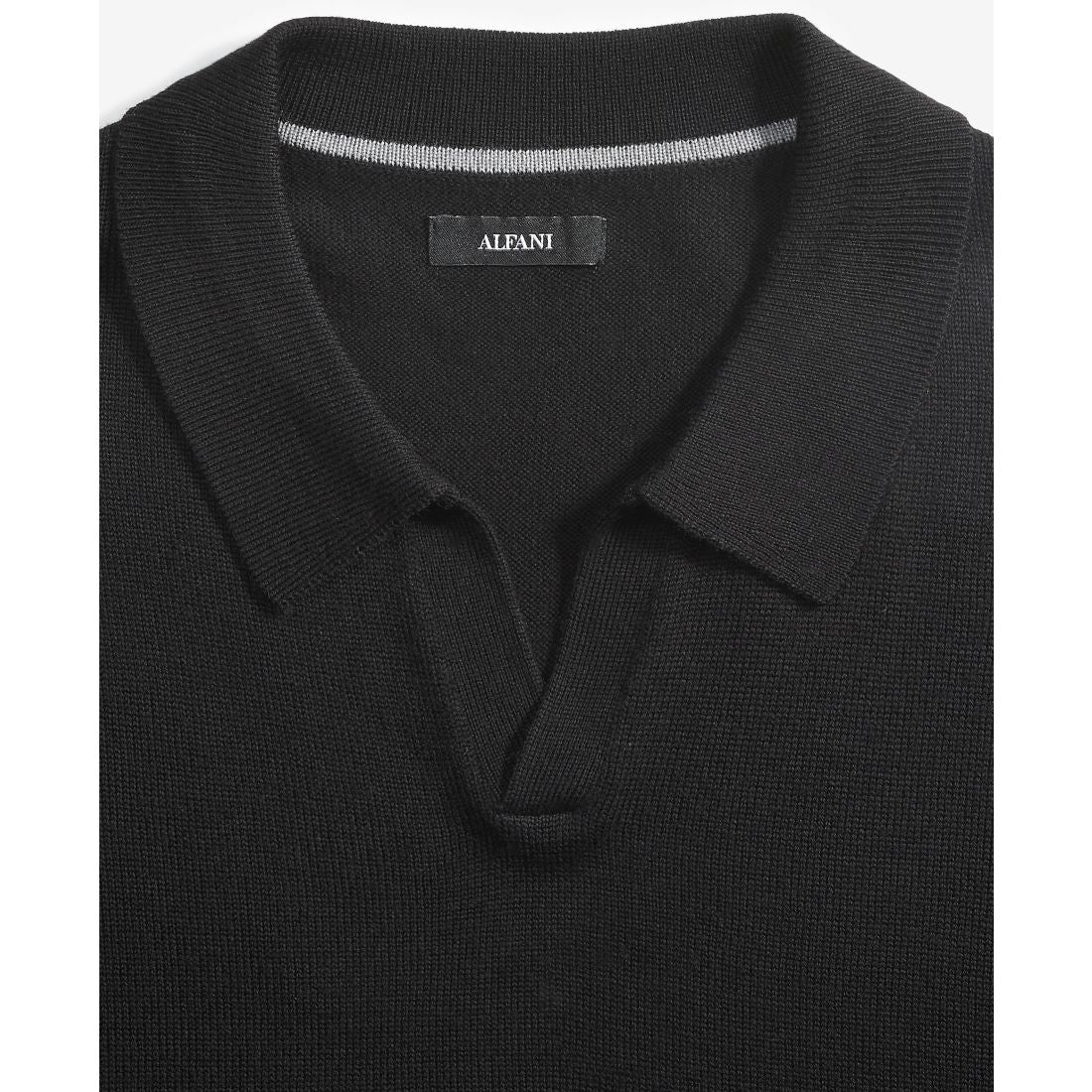 Alfani Men's Long-Sleeve Johnny Collar Merino Sweater, Created for Macy's