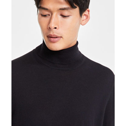 Alfani Men's Merino Wool-Blend Turtleneck Sweater, Created for Macy's