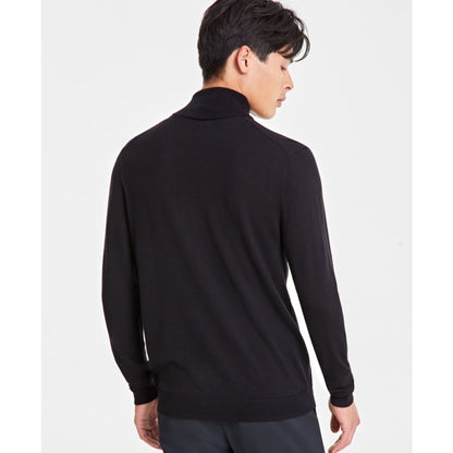 Alfani Men's Merino Wool-Blend Turtleneck Sweater, Created for Macy's