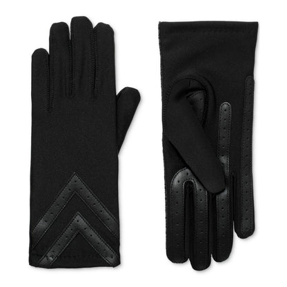 Isotoner Signature Women's Water-Repellent Heritage Chevron Gloves