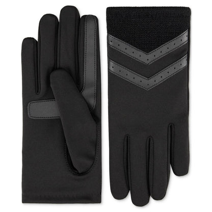 Isotoner Signature Women's Rib-Knit Fleece-Lined Gloves