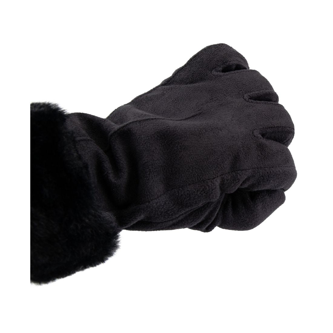 Isotoner Signature Women's Mya smartDRI Faux-Fur Cuff Gloves
