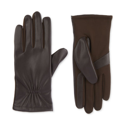 Isotoner Signature Women's Stretch Leather Touchscreen Gloves