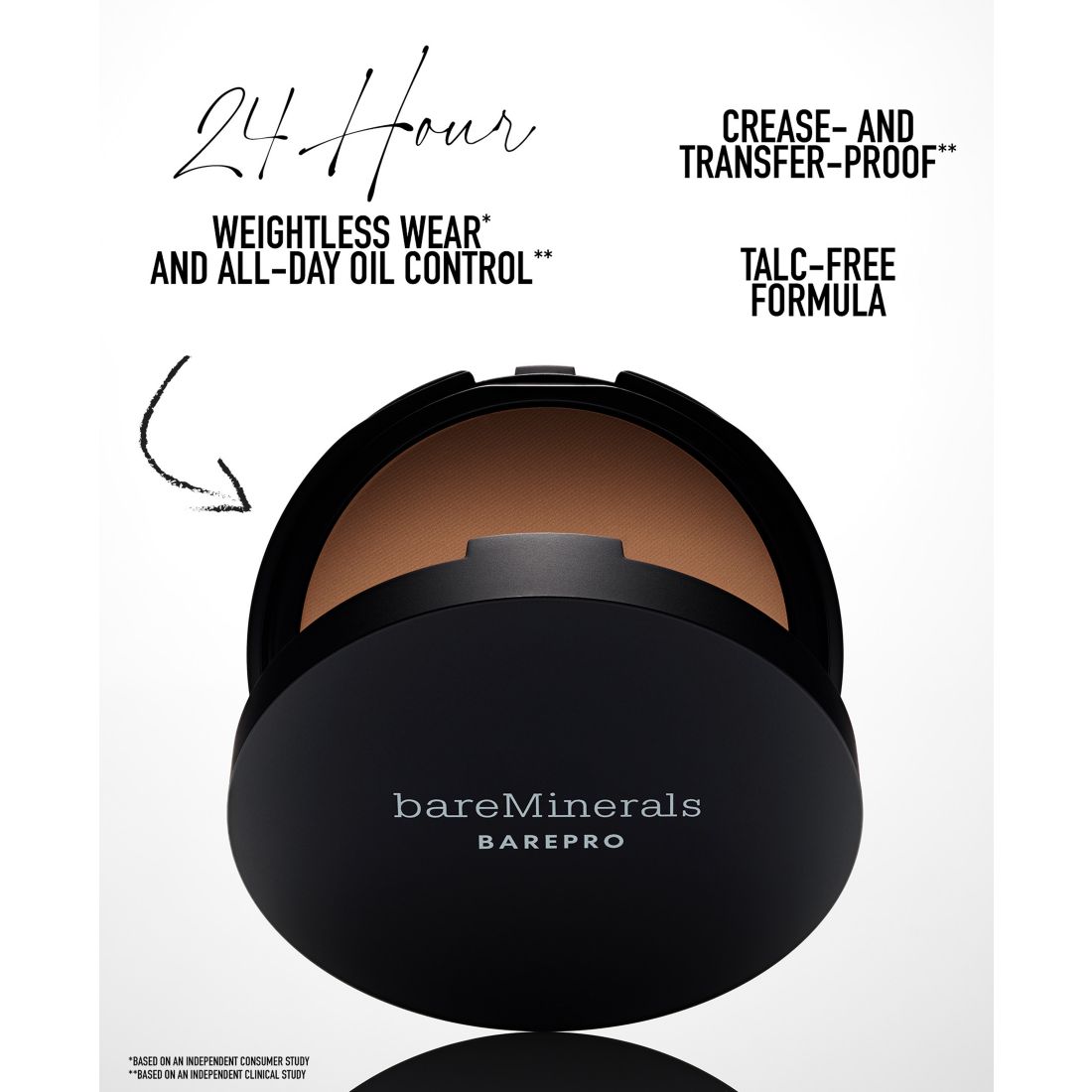 Barepro 24HR Skin Perfecting Talc-Free Matte Powder Foundation
