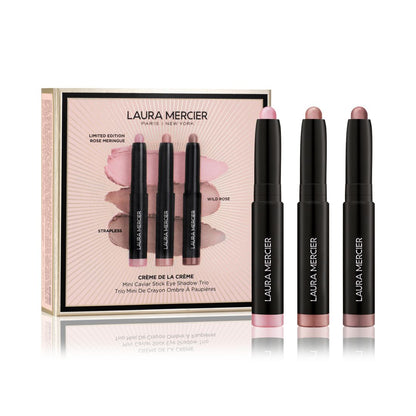 Laura Mercier 3-Pc. Creme de la Creme Mini Caviar Stick Eye Shadow Set