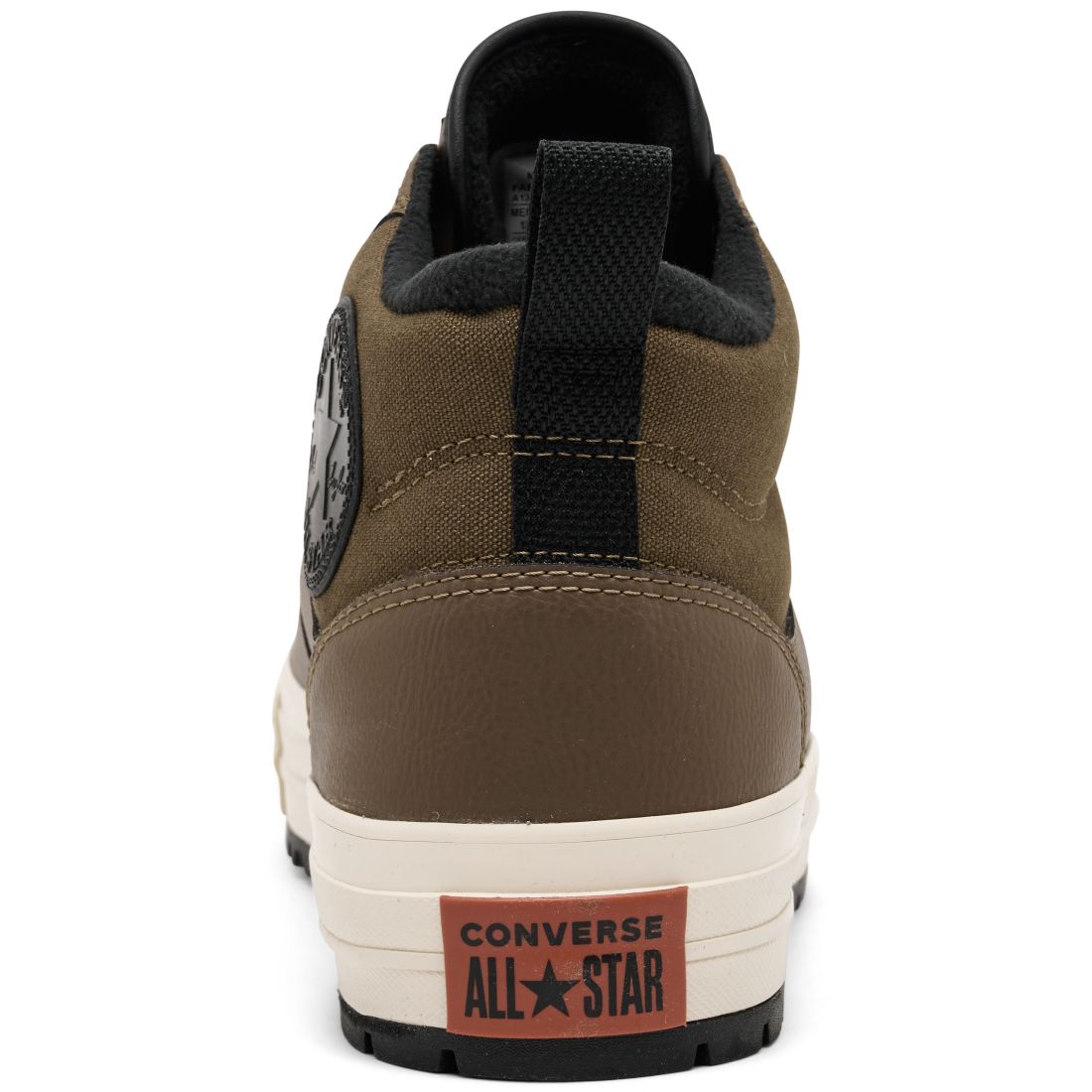 Converse Men's Chuck Taylor All Star Malden Street Mid Waterproof Casual Boots from Finish Line - Brown, Black