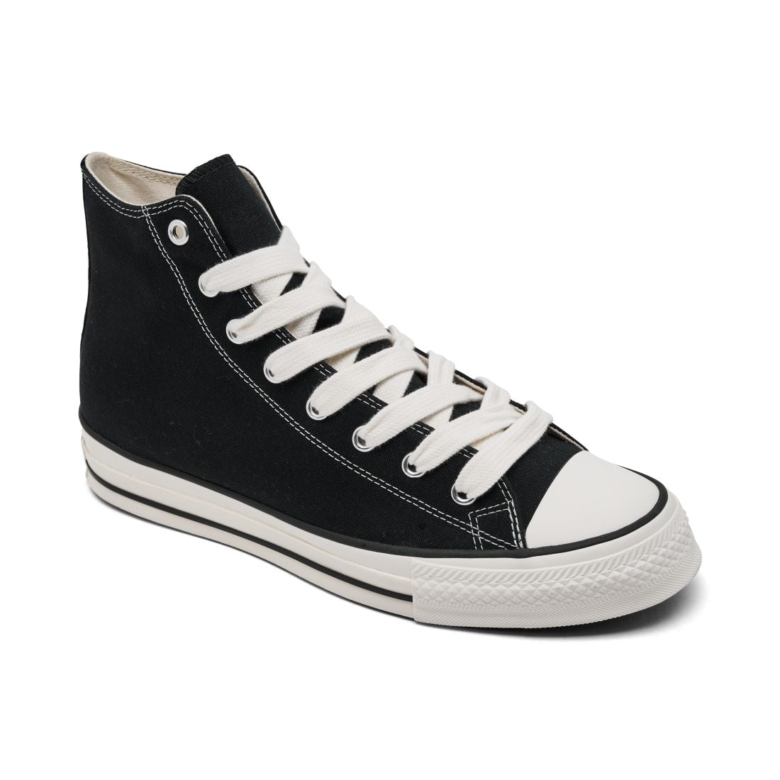 Converse Men's Chuck Taylor All Star Throwback Casual Sneakers from Finish Line - Black, Vintage White