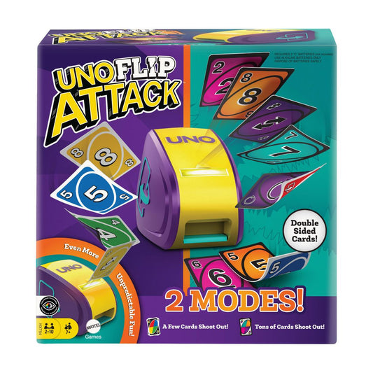 Mattel Uno Flip Attack Card Game
