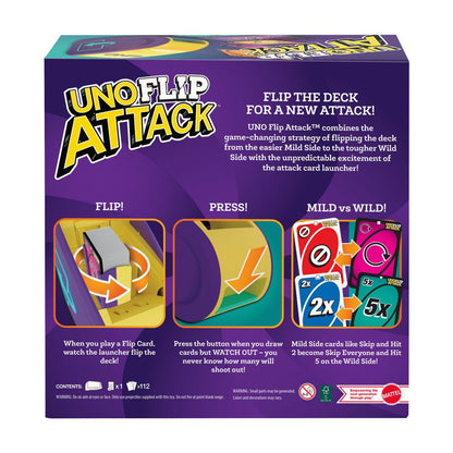 Mattel Uno Flip Attack Card Game