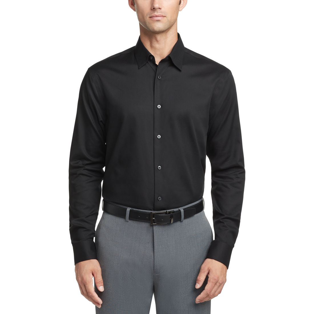 Calvin Klein Men's Steel+ Regular Non-Iron Stretch Performance Dress Shirt