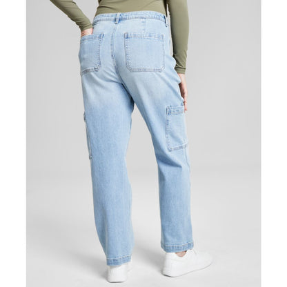 And Now This Women's High Rise Utility Denim Jeans